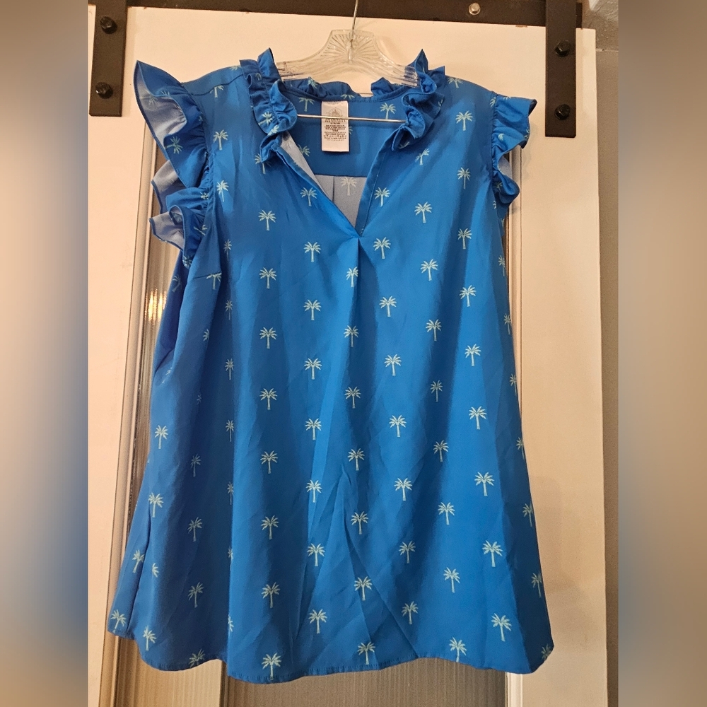 Disney Vacatuom Club Blouse Ruffles
